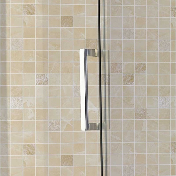 Cabina De Dus KZ202A Dreptunghiulara ,Dimensiune 100x90cm, Culoare Crom - Img 5