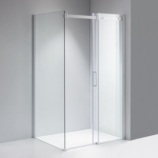 Cabina de dus KZ202C Dreptunghiulara 120x90cm, Design Modern, Culoare Alb - Img 5