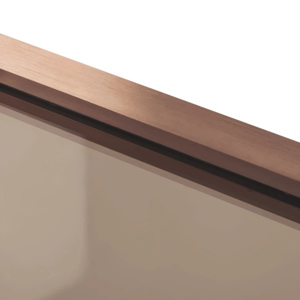 Cabina de dus pentagonala Diamond, Dimensiuni 90x90cm, Culoare Cupru Periat - Img 3