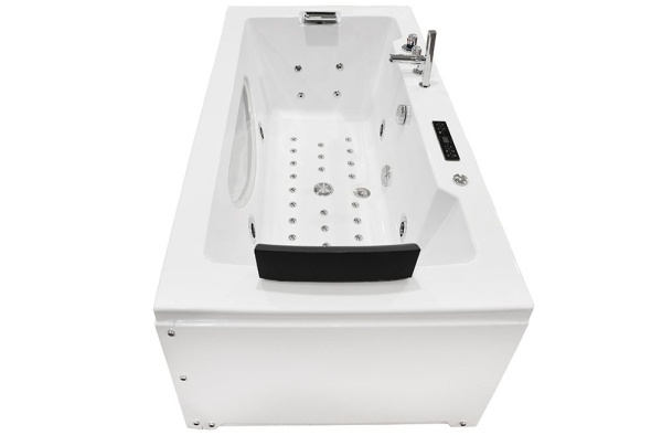 Cada de baie cu hidromasaj Turbo Spa 180 x 91 x 60 cm alba - Img 4