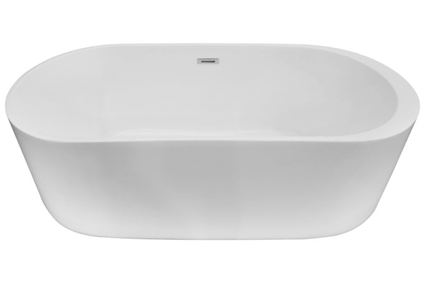 Cada de baie Freestanding 170x80x60cm, Design Modern ,Culoare Alb - Img 4
