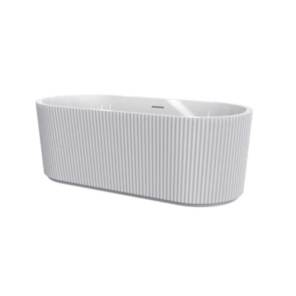 Cada de baie Freestanding Florida Salome Riffle, Design Modern, Cu Instalatie Completa - Img 5