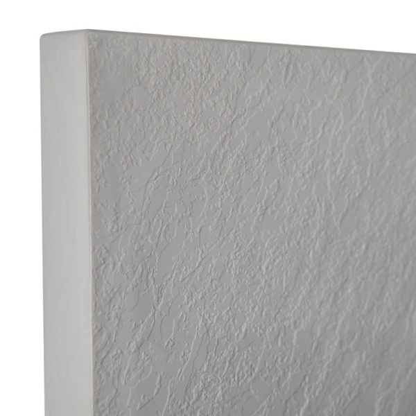 Cadita de dus dreptunghiulara slim imitatie piatra Riko 140 x 90 cm gri - Img 7