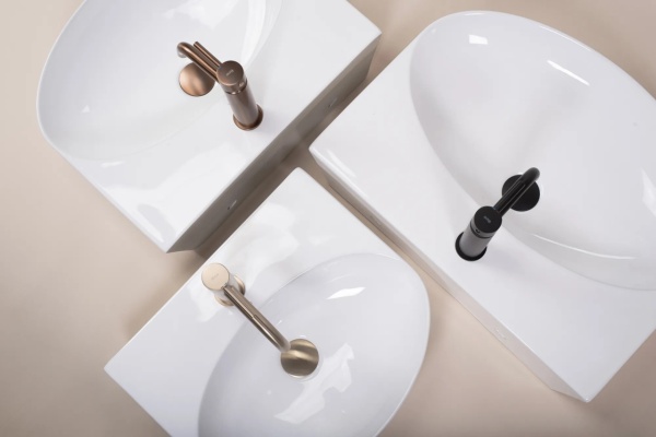 Lavoar ceramic pentru blat REA Kim 52 - Img 4