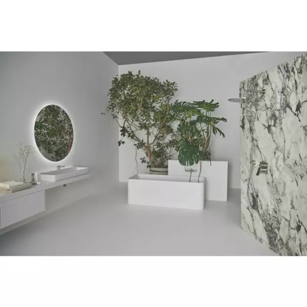 Lavoar suspendat Ideal Standard Atelier Conca 50 cm alb lucios cu orificiu baterie - Img 6