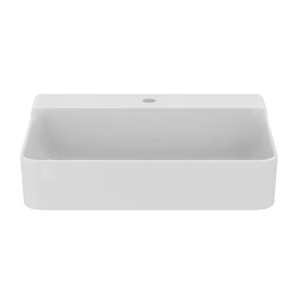 Lavoar suspendat Ideal Standard Atelier Conca 60 cm alb lucios cu orificiu baterie - Img 3