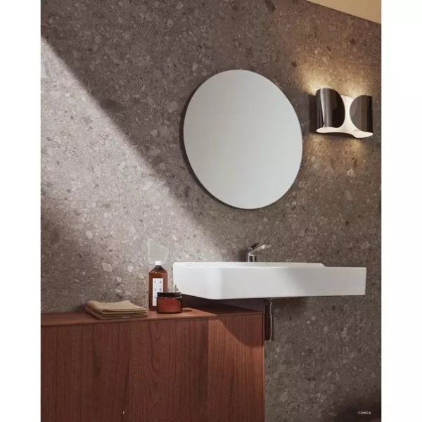 Lavoar suspendat Ideal Standard Atelier Conca 80 cm alb lucios cu orificiu baterie T379501 - Img 10