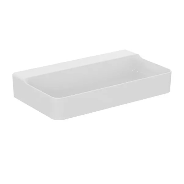 Lavoar suspendat Ideal Standard Atelier Conca 80 cm alb lucios - Img 10