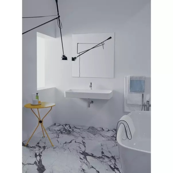 Lavoar suspendat Ideal Standard Atelier Conca alb lucios cu orificiu baterie si preaplin 40 cm - Img 8