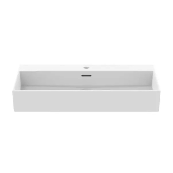 Lavoar suspendat Ideal Standard Atelier Extra alb mat cu orificiu baterie si preaplin 80 cm - Img 2