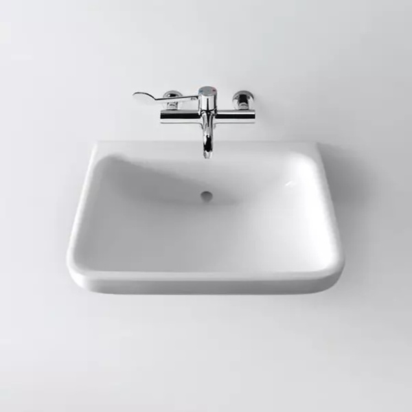 Lavoar suspendat Ideal Standard Contour 21 alb SmartGuard 50 cm - Img 8