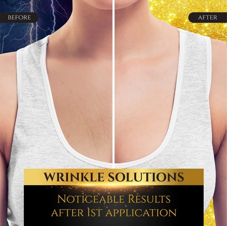 Masca antirid reutilizabila Antiaging REFINE pentru zona decolteului, Chest Pads Anti Wrinkle, din silicon medical, antiinflamator si hidratant - Img 3