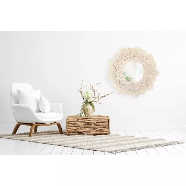 Oglinda perete Boho 60CM 322051 - Img 7