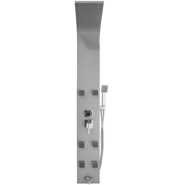 Panou de dus cu hidromasaj WT-L660, Culoare Crom - Img 3