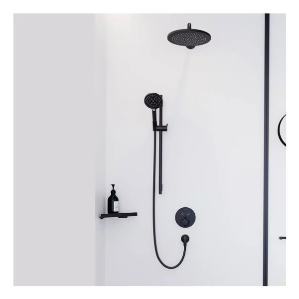 Para de dus Hansgrohe Raindance Select S 120 negru mat 3 functii - Img 7