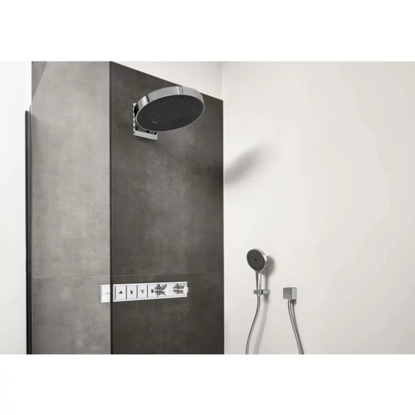 Para de dus Hansgrohe Rainfinity 130 negru mat 3 tipuri de jet - Img 4