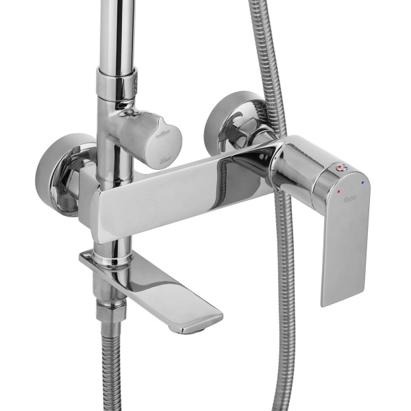 Set de dus REA Storm, Design Modern, Culoare Crom - Img 7