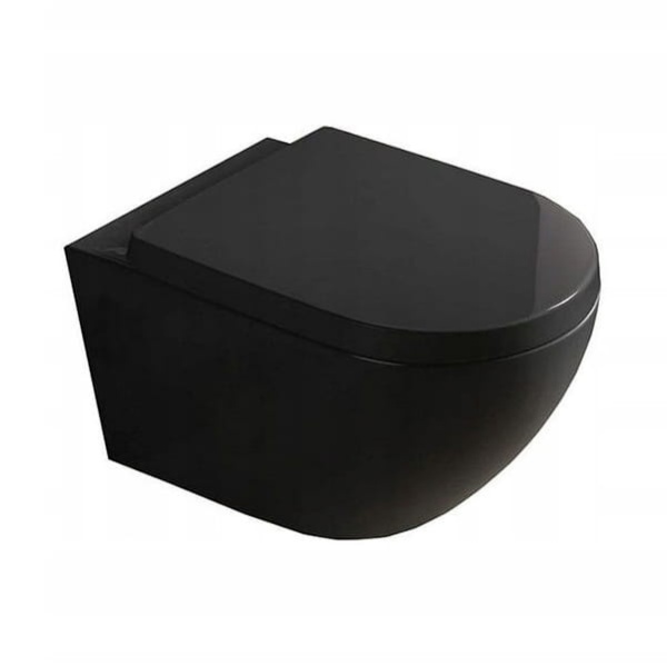 Set Vas WC PRO GEBERIT, Montaj Suspendat, Ceramica Sanitara, Vas WC VERA RIMLESS + Capac Soft-Close Inclus + Cadru + Clapeta - Img 3