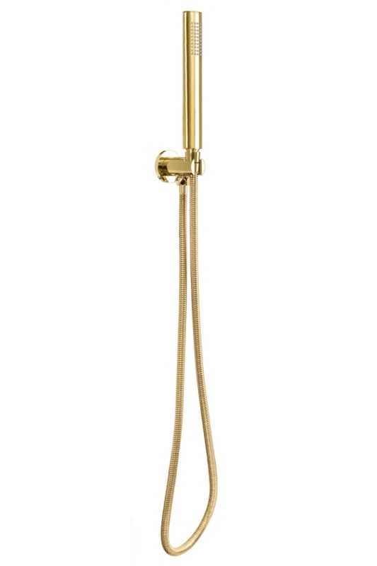 Sistem Complet De Dus REA OVAL BOX GOLD, Montaj In Perete, Para Dreptunghiulara Tip Ploaie 20x30 Cm, 2 Functii De Curgere A Apei, Auriu - Img 7