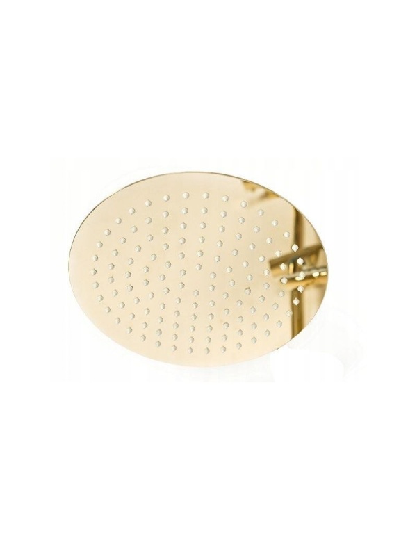 Sistem dus cu termostat REA ERA Vincent, dus tip ploaie 25x25, dus de mana, design modern, finisaj L.Gold - Img 3