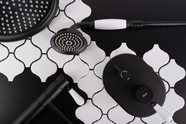 Baterie pentru lavoar Rea Serra Black Mat Low - Img 9