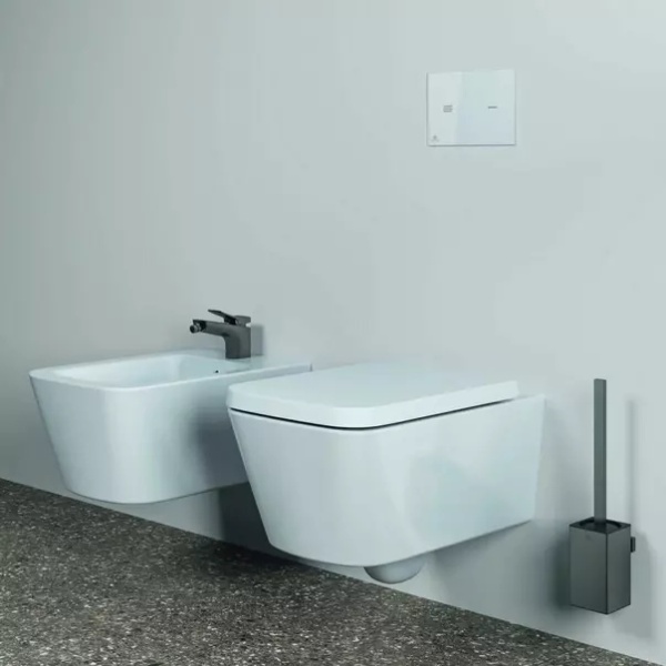 Bideu suspendat Ideal Standard Atelier Blend Cube alb lucios - Img 8