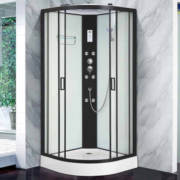 Cabina de dus cu hidromasaj MO-0545-9, dimensiuni 90x90x215 cm - Img 2