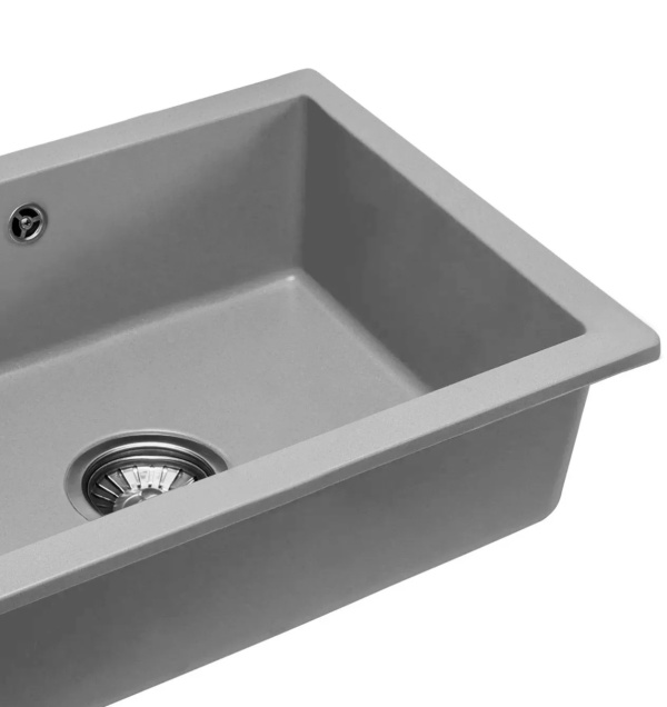 Chiuveta bucatarie Granit Nels grey - Img 2