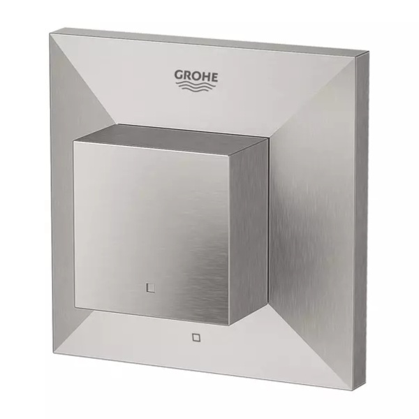 Comutator incastrat Grohe Allure Brilliant crom periat Supersteel - Img 2