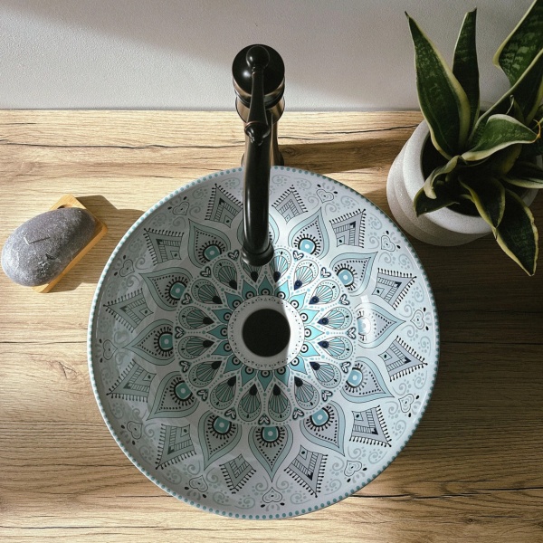 Lavoar pe blat Rea Mandala - Img 2