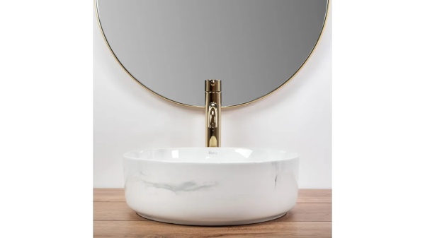 Lavoar pe blat REA SAMI NATURE MARBLE - Img 4