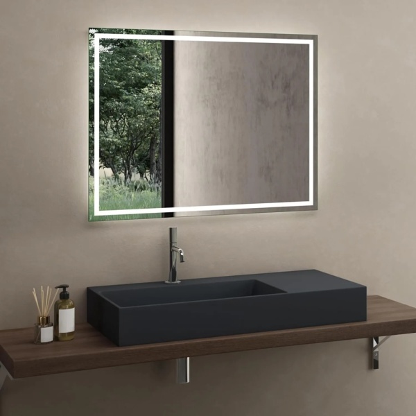 Lavoar pentru blat Archi 75 cm ,Grey Matt - Img 2