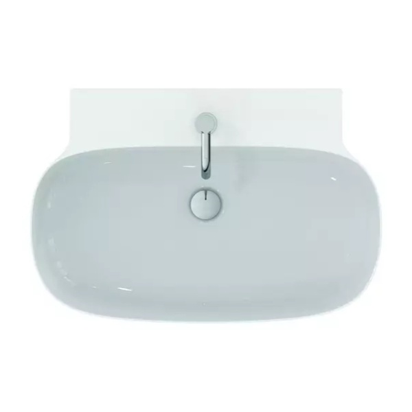 Lavoar suspendat Ideal Standard Atelier Linda-X alb lucios cu orificiu baterie 75 cm - Img 2
