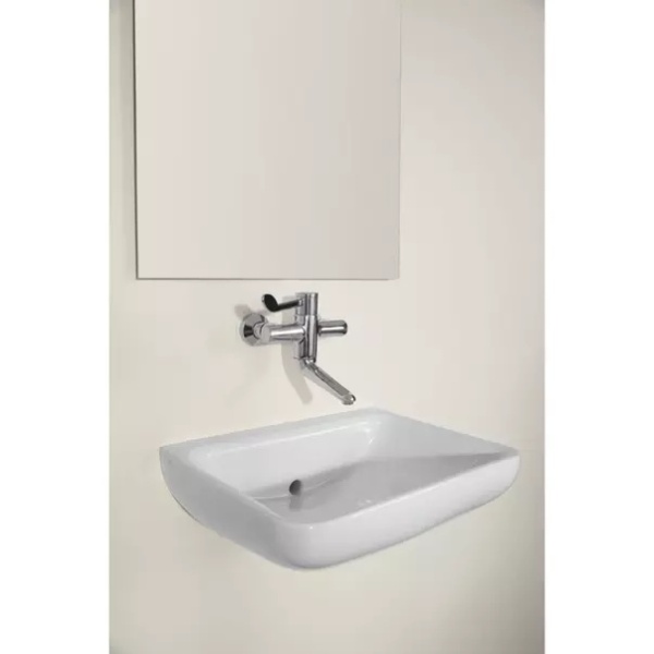 Lavoar suspendat Ideal Standard Contour 21 alb lucios 60 cm - Img 5