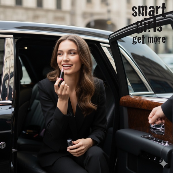 Ruj de buze cu pigment intens Smart Girls Get More, Colectia Long lasting love, rezistent la apa, First Date - Img 3