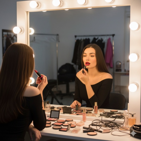 Ruj de buze cu pigment intens Smart Girls Get More, Colectia Long lasting love, rezistent la apa, Big Passion - Img 3