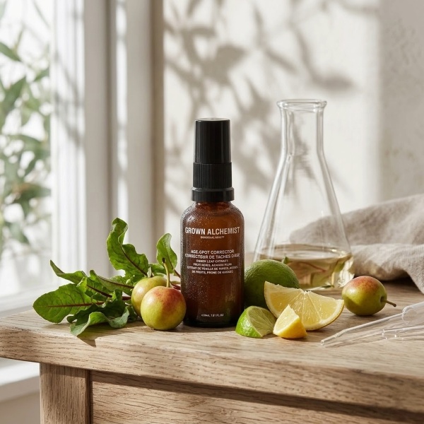 Ser impotriva petelor pigmentare Grown Alchemist produs in Australia, Rumex Leaf Extract, Fruit Acids, Kakadu Plum, 30 ml - Img 3