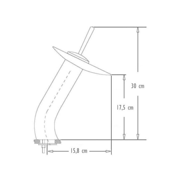 Set complet Chiuveta de blat PRO ERA GLASS si baterie, Forma rotunda, Dimensiuni 42 cm x 42 x 14 cm, Sticla temperata, Visiniu - Img 5