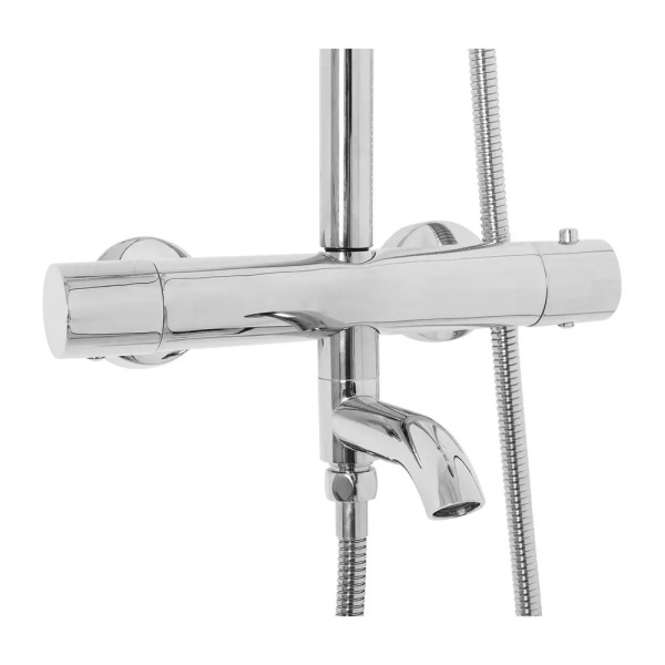 Set de dus cu termostat PRO LUNGO, Crom - Img 3