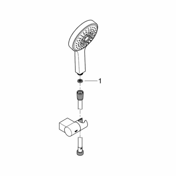 Set de dus Grohe Power&amp;Soul Cosmopolitan cu porter crom - Img 3