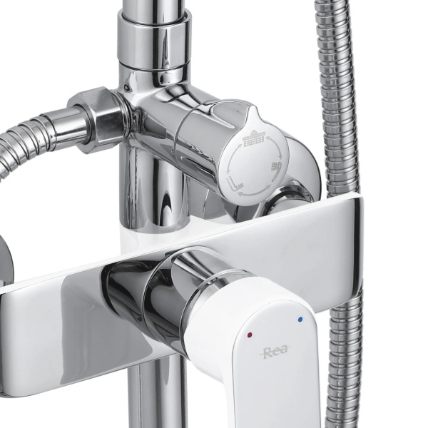 Set dus REA BLOOM WHITE CHROME - Img 5