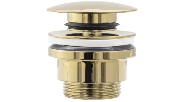 Set lavoar SOFIA MARBLE black si baterie inalta LUNGO GOLD, DOP universal gold - Img 4