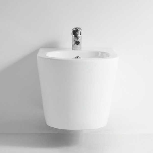 Set Vas WC+BIDEU Sofia WHITE, Sistem inovator de spalare Rimless Tornado, Suspendat, Ceramica sanitara, Capac Slim Premium Soft-Close Inclus - Img 3