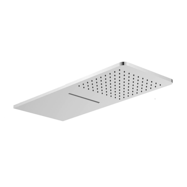 Sistem complet de dus PRO KASKADA 9013, montaj incastrat in perete, 3 functii, ploaie de dus, finisaj Crom - Img 2