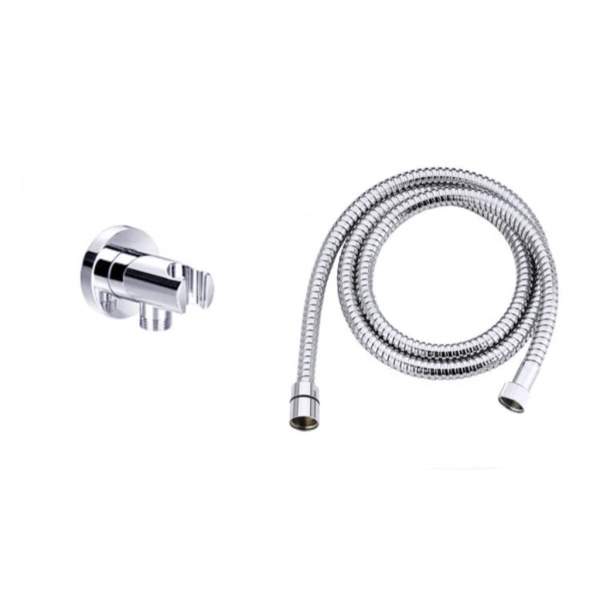 Sistem de dus PRO FLUSH SLIM 40XX Slim, montaj incastrat in perete, ploaie de dus, 2 functii, finisaj crom - Img 2