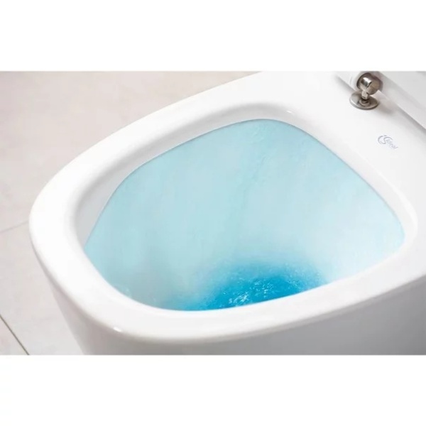 Vas de toaleta suspendat Ideal Standard Tesi Aquablade cu capac slim - Img 3