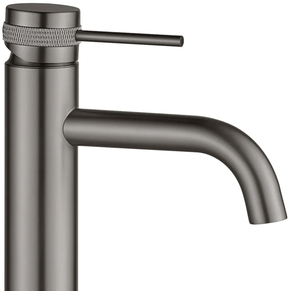 Baterie de lavoar pentru blat Rea Lungo Grip , Culoare Titanium - Img 3