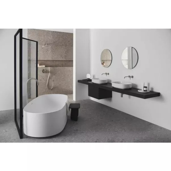 Baterie lavoar incastrata Ideal Standard Atelier Joy pipa 18 cm argintiu Silver Storm - Img 3