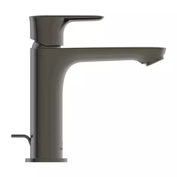 Baterie lavoar tip Grande Ideal Standard Connect Air BlueStart gri Magnetic Grey cu ventil metalic - Img 2