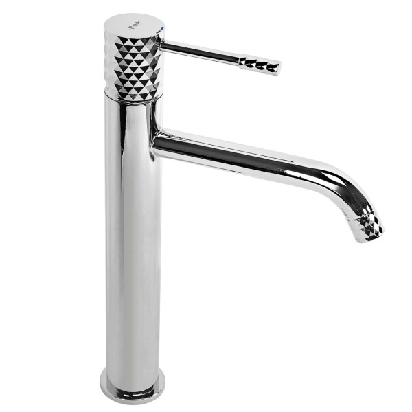 Baterie pentru lavoar Rea Lungo Diamond, Culoare Crom - Img 5
